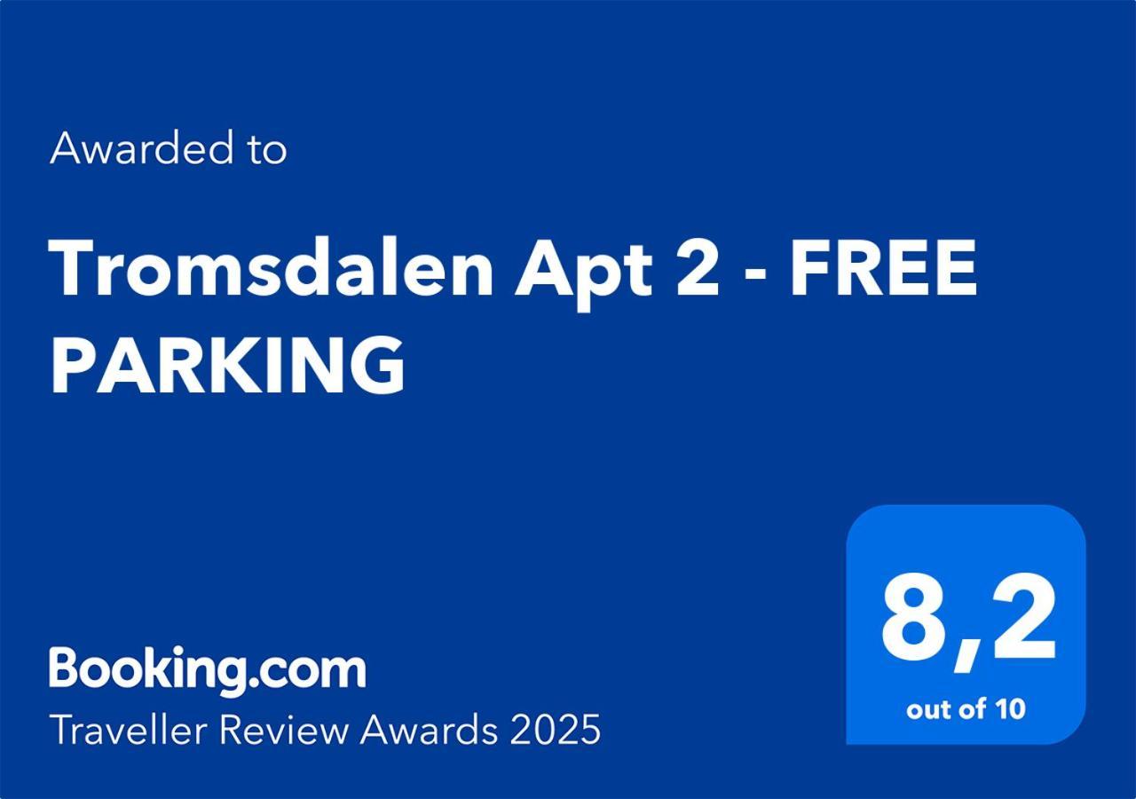 Tromsdalen Apt 2 - Free Parking Ngoại thất bức ảnh